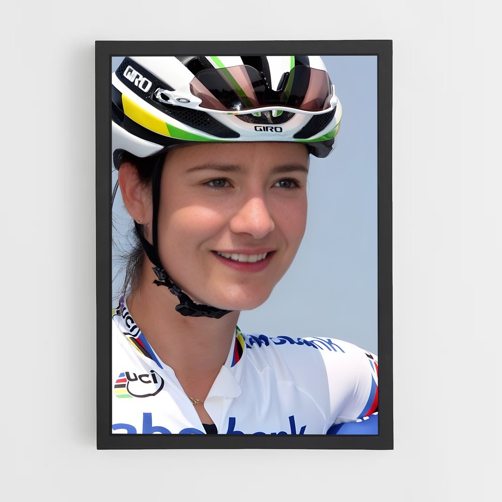 Poster La Cycliste Épique – affiche Cyclisme (vue 2)